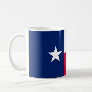 Mug Décor design du drapeau d'état du Texas