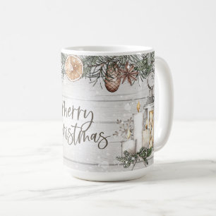Mug Décor rustique Cabine d'hiver