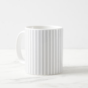 Mug Décor simple à double face en rayures et cage