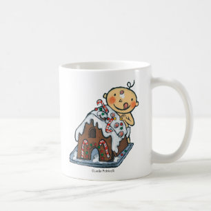 Mug Décoration d'une Chambre de pain d'épice pour No