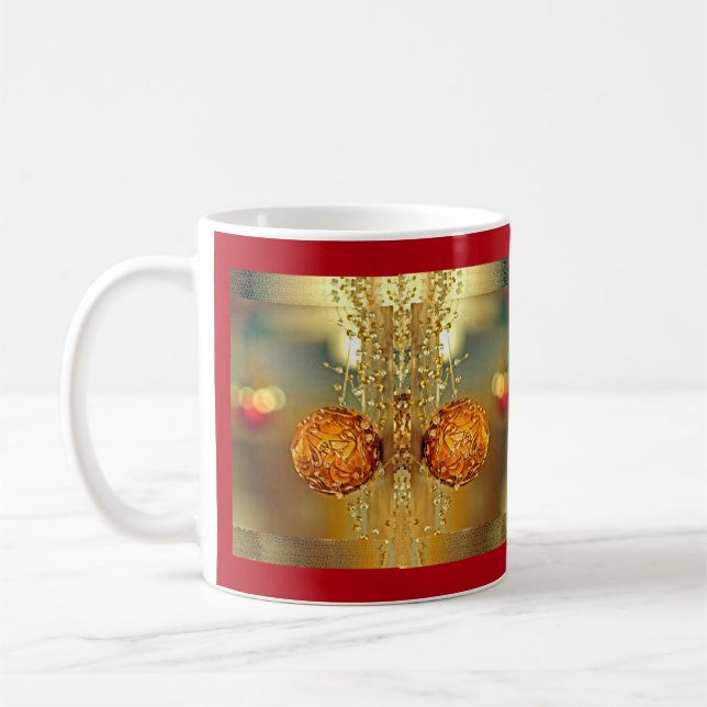 Mug Décorations de Noël (Gauche)