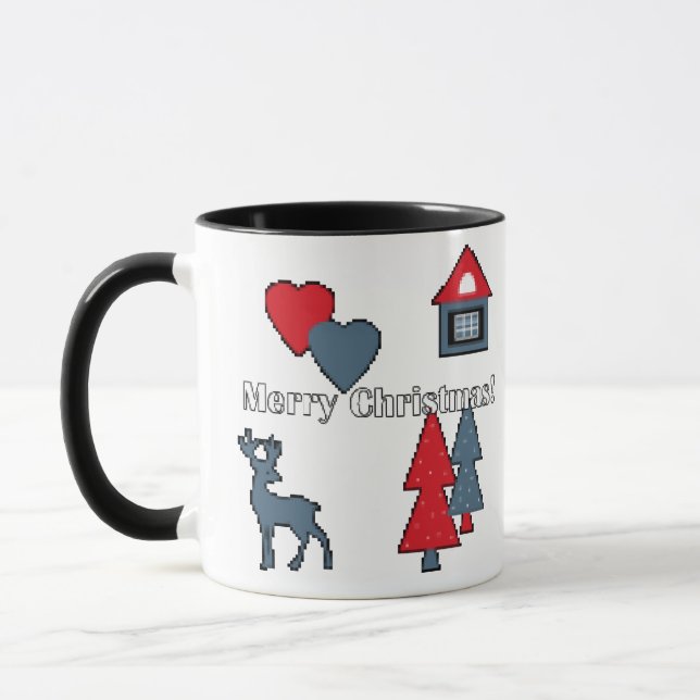 Mug Décorations de Noël (Gauche)
