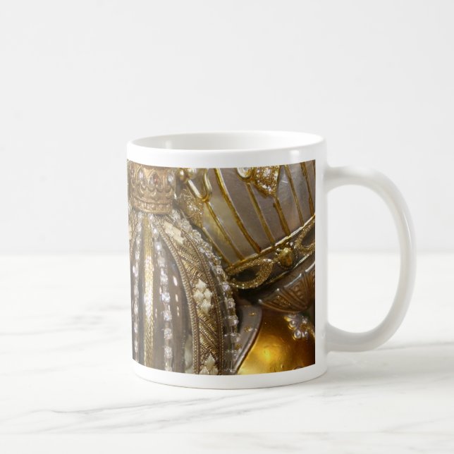 Mug Décorations victoriennes d'arbre de Noël (Droite)
