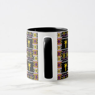 Mug Décoré avec broderie