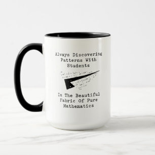 Mug Découverte de modèles avec les élèves en mathémati