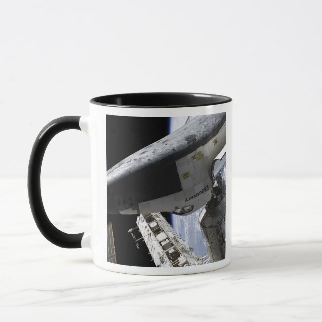 Mug Découverte de navette spatiale ancrée (Gauche)