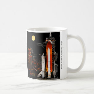 Mug Découverte et Pleine lune de navette spatiale 2009