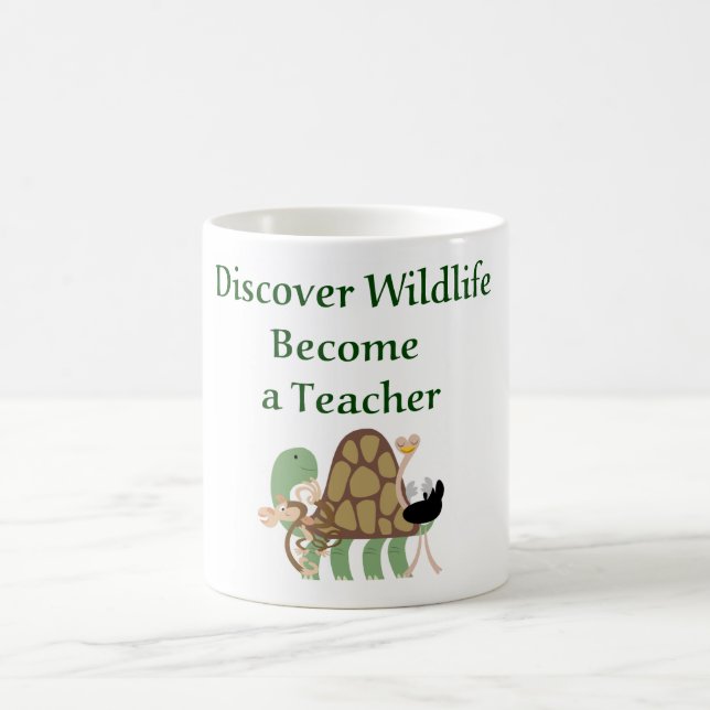 Mug Découvrez que la faune vont bien à un professeur.  (Centre)