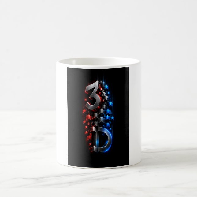 Mug Déesse 3D Micro Mosaic  (Centre)