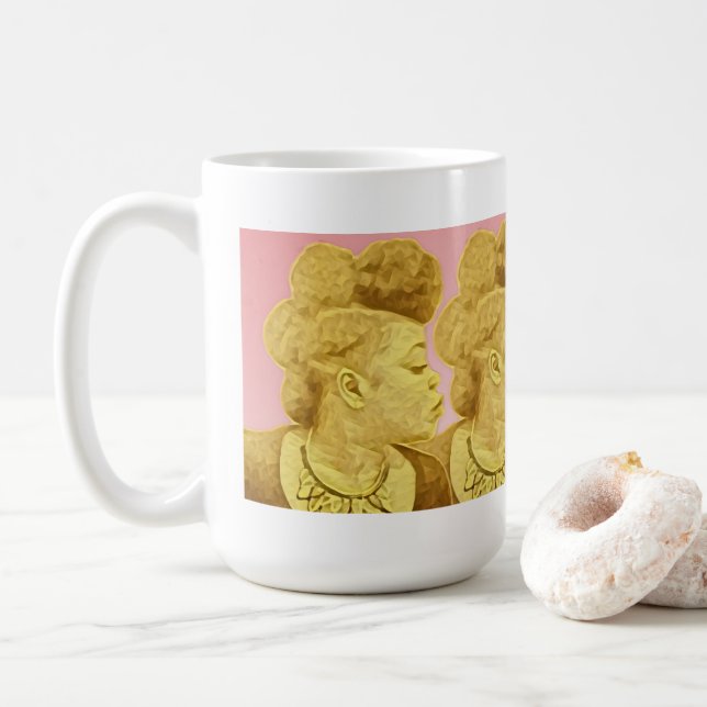 Mug Déesse d'or (Avec donut)