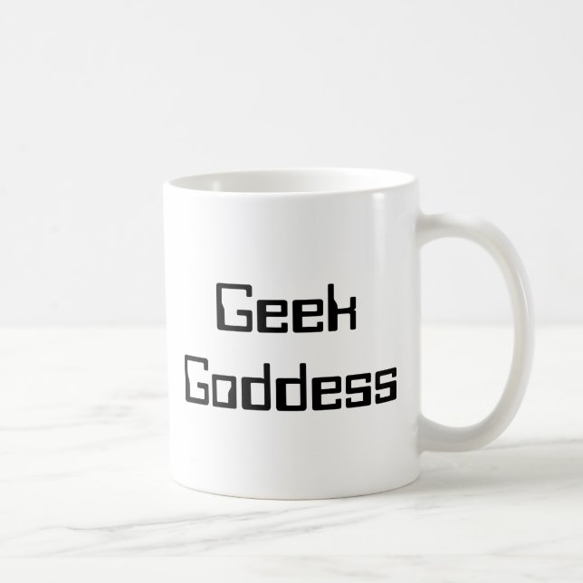 Mug Déesse geek Drôle Humour STEM Science Tech Math (Droite)