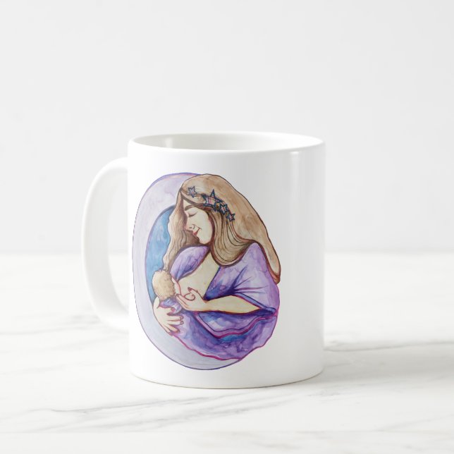 Mug Déesse mère allaitante                       (Devant gauche)