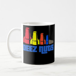 Mug Deez Nuts Electrician Funny For Men & Women Cadeau