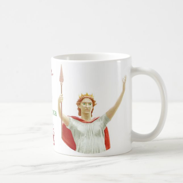 Mug Défenseur de Boudicca de la série de royaume (Droite)