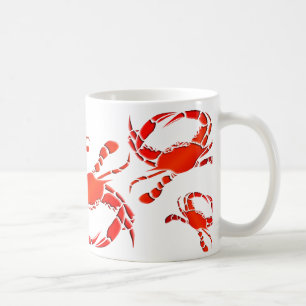 Mug Défilé rouge de crabes