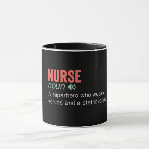Mug Définition amusante de l'infirmière