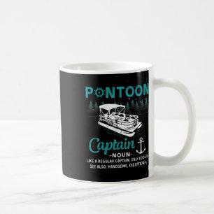 Mug Définition de capitaine de ponton drôle bateau pon