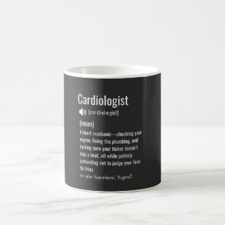 Mug Définition de cardiologue