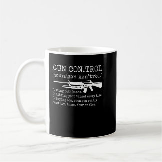 Mug Définition de contrôle d'arme à feu amusant