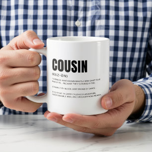 Mug Définition de Cousin Drôle et Sincère