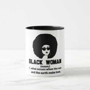 Mug Définition de femme noire