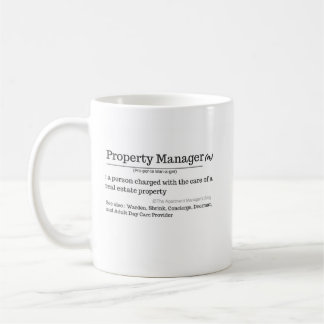Mug Définition de gestionnaire immobilier