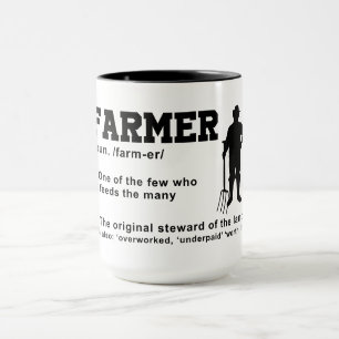 Mug Définition de l'agriculteur