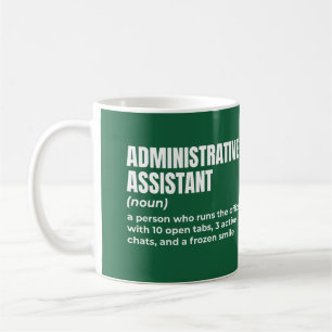 Mug Définition de l'assistant administratif correspond