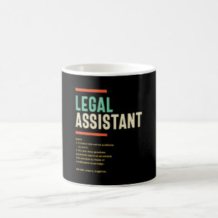 Mug Définition de l'assistant juridique