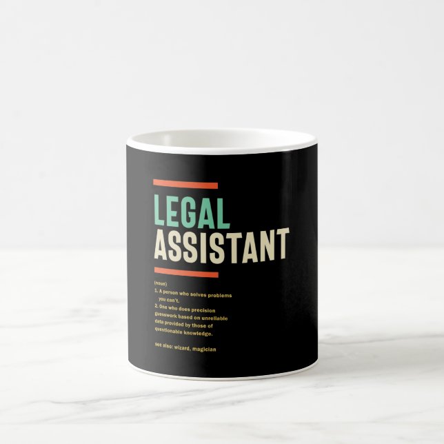 Mug Définition de l'assistant juridique (Centre)