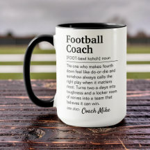 Définition de l'entraîneur de football personnalis