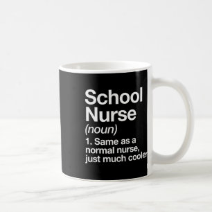 Mug Définition De L'Infirmière Drôle Retour À L'École