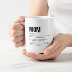 Mug Définition de maman drôle et sincère