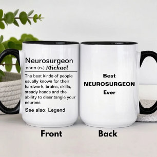 Mug Définition de Neurochirurgien Personnalisé