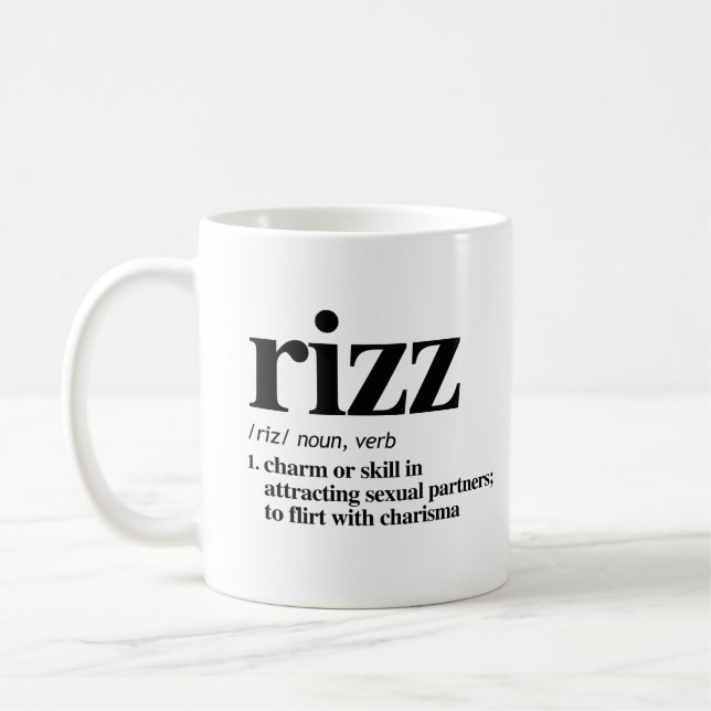 Mug Définition de Rizz (Gauche)