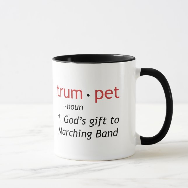 Mug Définition de trompette (Droite)