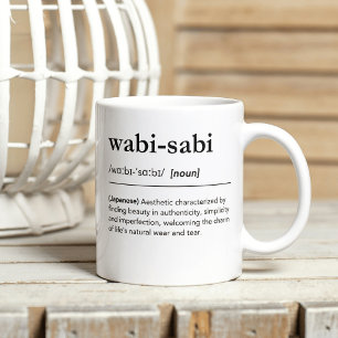 Mug Définition de Wabi-Sabi Japon Culture Art