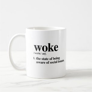 Mug Définition de Woke