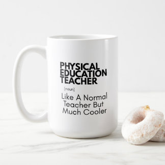 Mug Définition d'enseignant d'éducation physique E.P