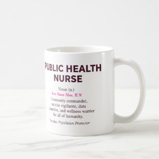 Mug Définition d'infirmière en santé publique