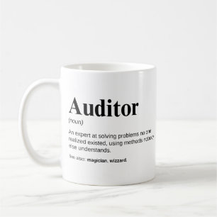 Mug Définition drôle de travail d'auditeur