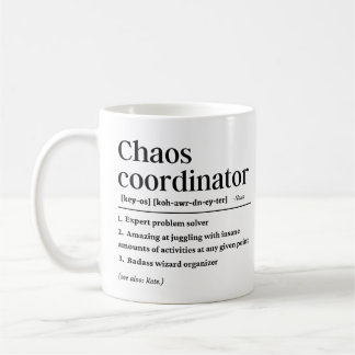 Mug Définition du coordinateur du chaos