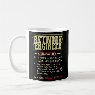 Mug Définition du dictionnaire amusant de l'ingénieur