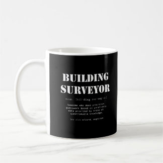 Mug Définition du dictionnaire Funny Building Surveyor