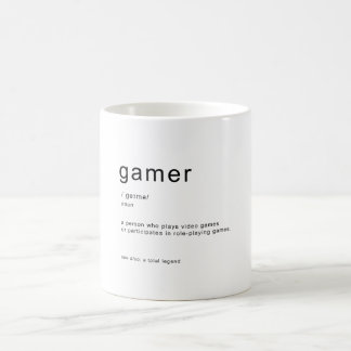 Mug Définition du gamer