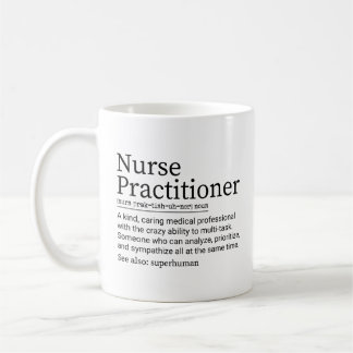 Mug Définition du praticien en soins infirmiers, appré