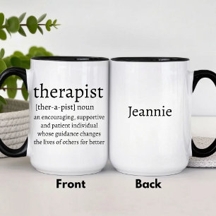 Mug Définition du thérapeute
