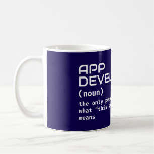 Mug Définition du travail du développeur d'application