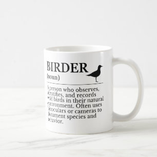 Mug Définition d'un ornithologue amateur - observateur