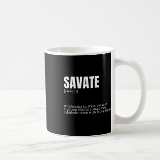 Mug Définition d'un passionné de savate de kickboxing